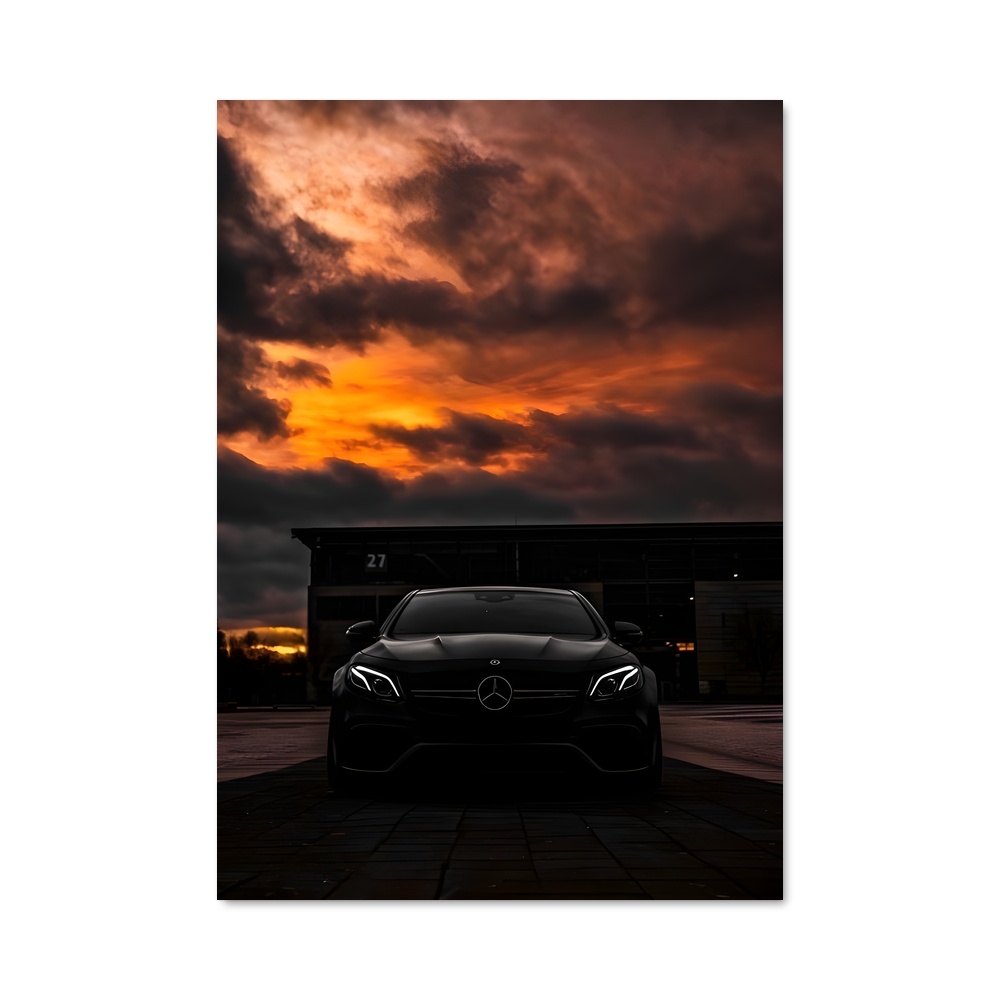 Poster Éclatant E63 AMG